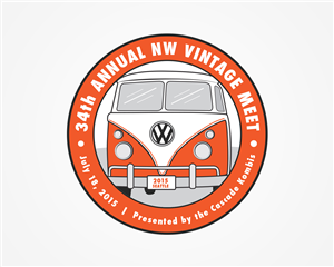 Logo Design by quelita09 for Cascade Kombis Vintage VW Club | Design: #5559896