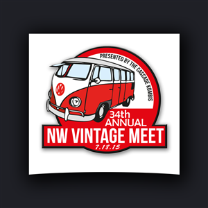 Logo Design by ADL Designs for Cascade Kombis Vintage VW Club | Design: #5495768