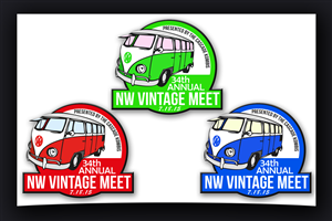 Logo Design by ADL Designs for Cascade Kombis Vintage VW Club | Design: #5561575