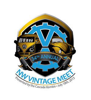 Logo Design by Jerome Gun for Cascade Kombis Vintage VW Club | Design: #5499285