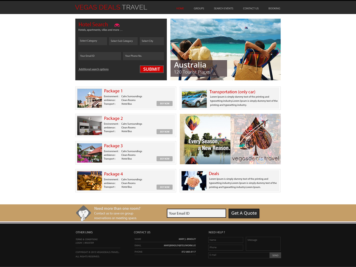 Web Design by Subaa for this project | Design #5509003