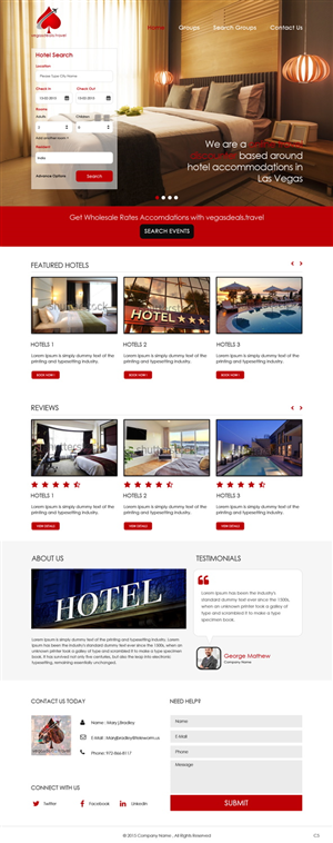 Web Design by pb for this project | Design: #5486658