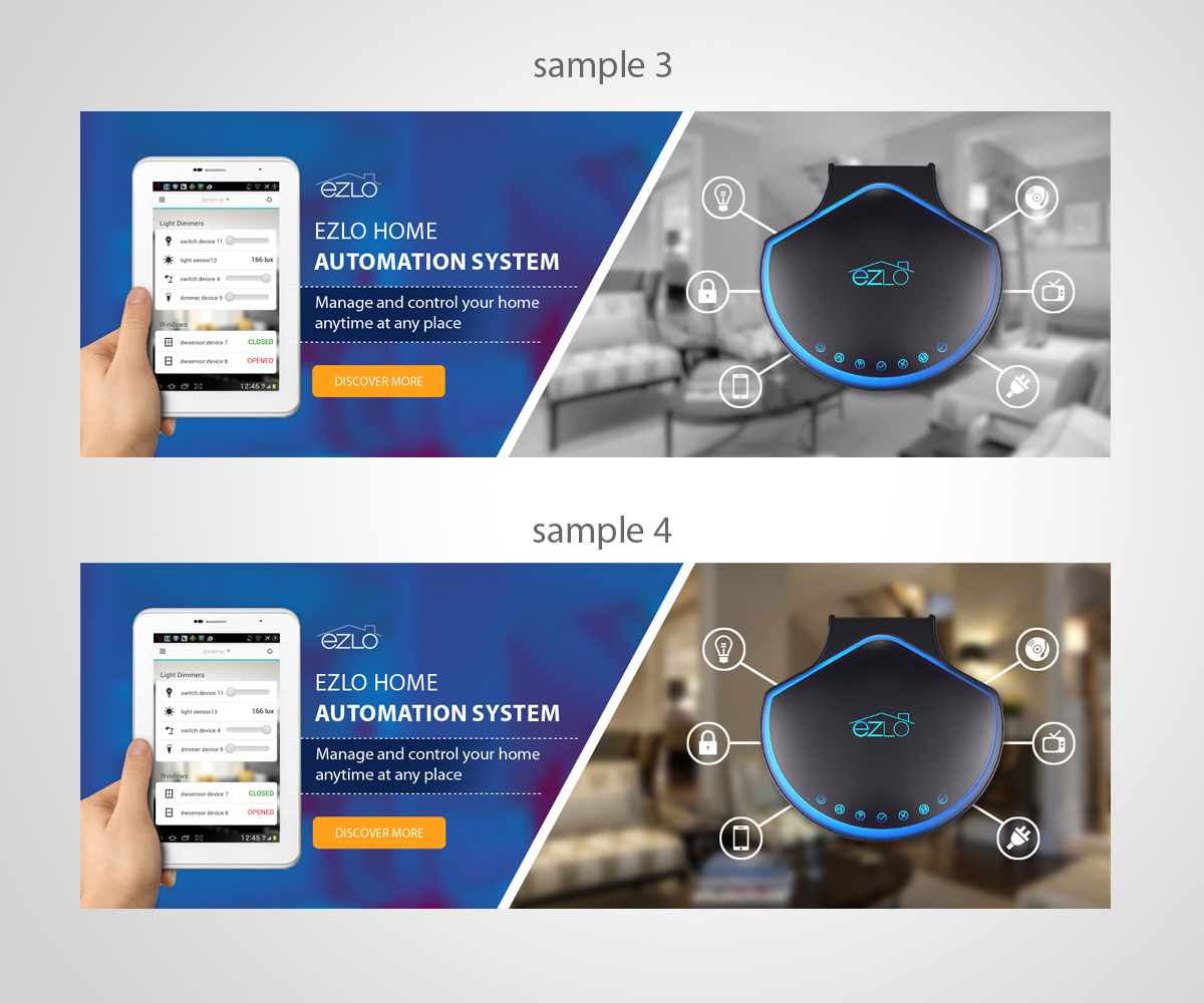 Banner Ad Design by Ovimatic for eZLO Inc. | Design #5642174