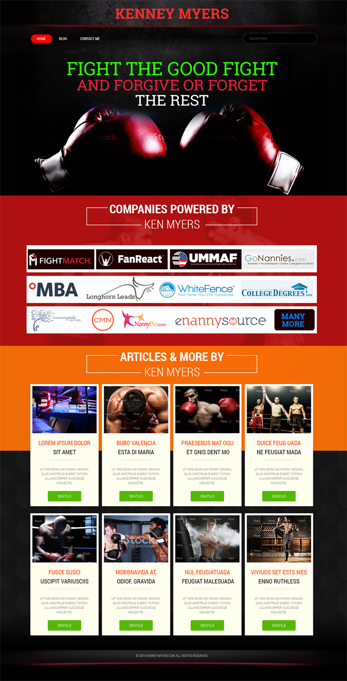 Diseño Wordpress por Expert Designer para Longhorn Leads, LLC | Diseño #5511824