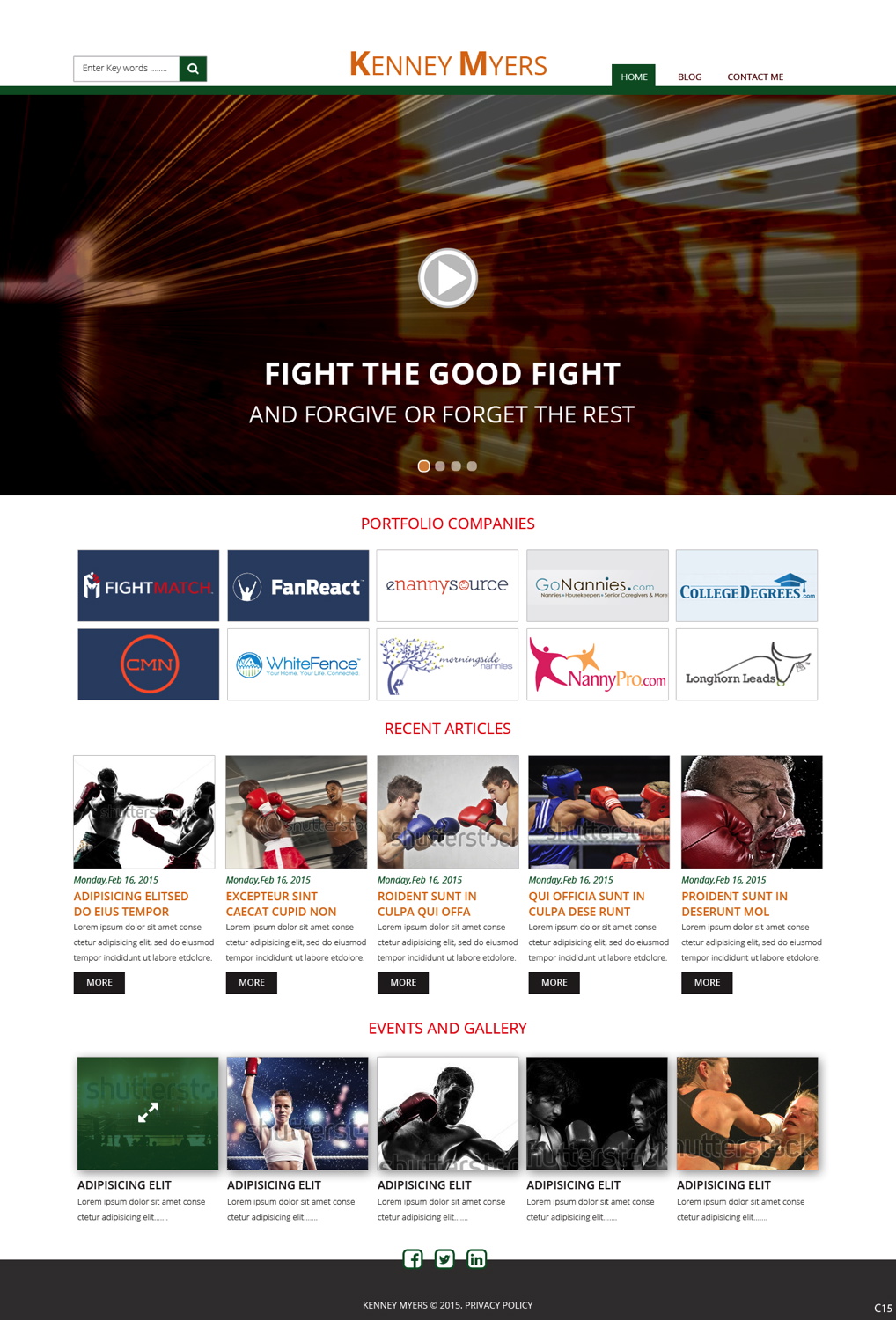 Wordpress Design by pb for Longhorn Leads, LLC | Design #5504602