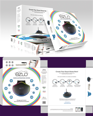 Packaging Design of eZLO Home Automation  | Design Emballage par rdesign12