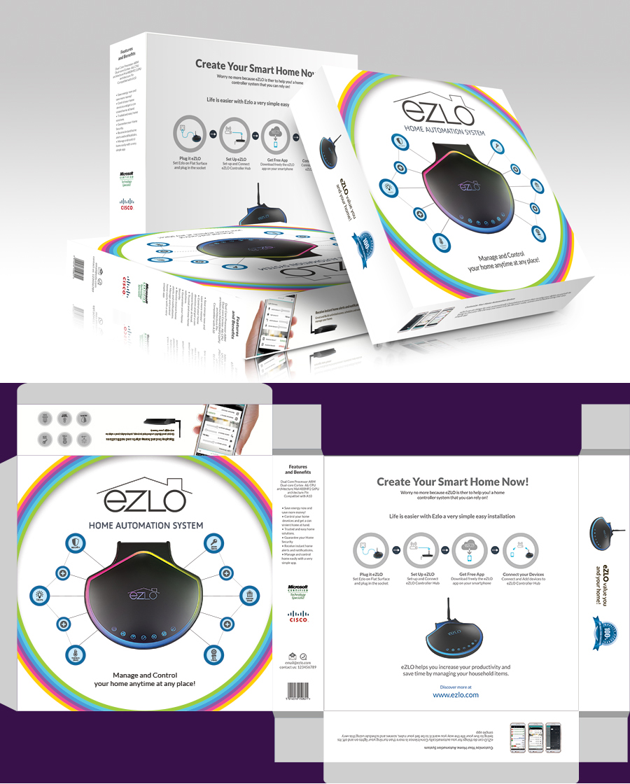 Packaging Design by rdesign12 for eZLO Inc. | Design #5732555