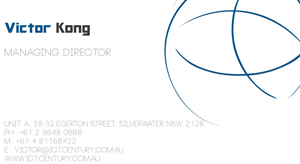 Diseño de Tarjeta de Presentación por mostafa para ICT Century Australia Pty Ltd | Diseño: #1511822