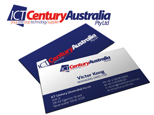 Diseño de Tarjeta de Presentación por MIM design para ICT Century Australia Pty Ltd | Diseño: #1521718