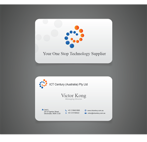 Diseño de Tarjeta de Presentación por Blind para ICT Century Australia Pty Ltd | Diseño: #1511709