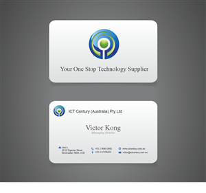 Diseño de Tarjeta de Presentación por Blind para ICT Century Australia Pty Ltd | Diseño: #1557805