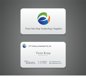 Diseño de Tarjeta de Presentación por Blind para ICT Century Australia Pty Ltd | Diseño: #1557829