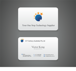 Diseño de Tarjeta de Presentación por Blind para ICT Century Australia Pty Ltd | Diseño: #1557839