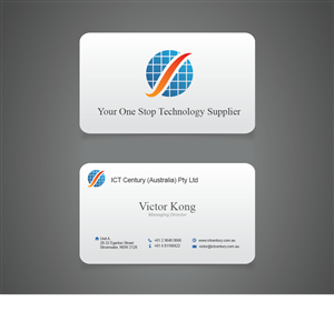 Diseño de Tarjeta de Presentación por Blind para ICT Century Australia Pty Ltd | Diseño: #1560720
