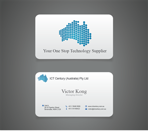Diseño de Tarjeta de Presentación por Blind para ICT Century Australia Pty Ltd | Diseño: #1560737