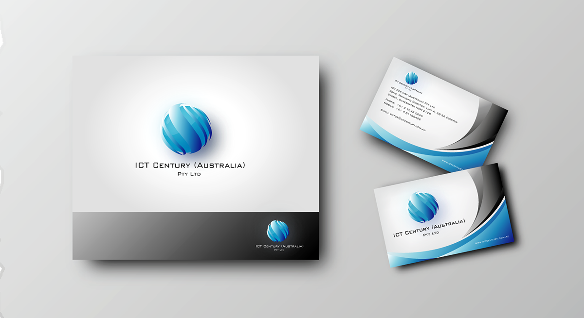 Diseño de Tarjeta de Presentación por nafizrahat para ICT Century Australia Pty Ltd | Diseño #1513011