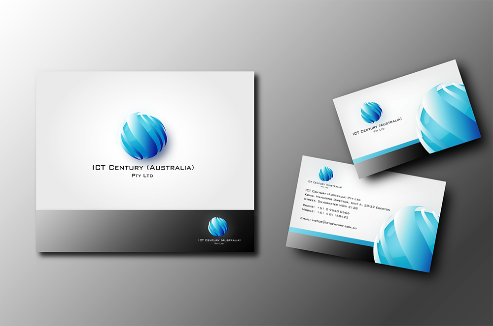 Diseño de Tarjeta de Presentación por nafizrahat para ICT Century Australia Pty Ltd | Diseño #1513013
