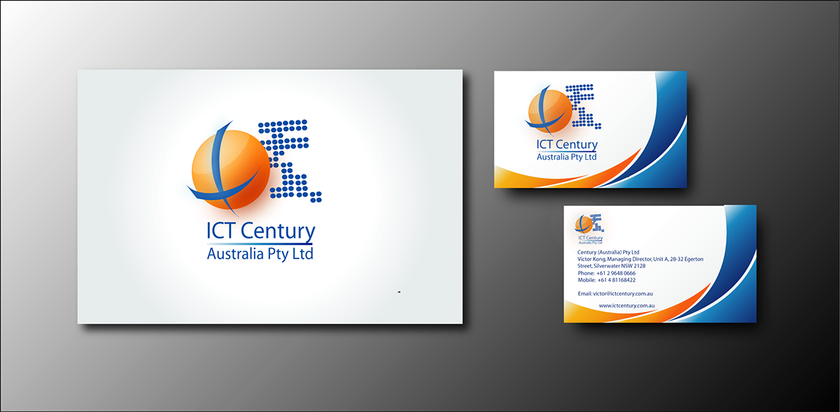 Diseño de Tarjeta de Presentación por nafizrahat para ICT Century Australia Pty Ltd | Diseño #1518255