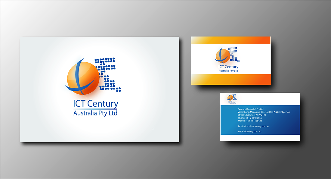 Diseño de Tarjeta de Presentación por nafizrahat para ICT Century Australia Pty Ltd | Diseño #1518260