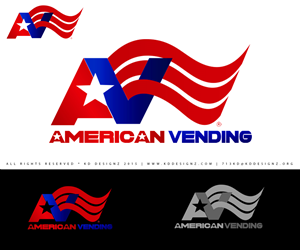 Logo-Design von KD Designz für American Vending  | Design #5486288