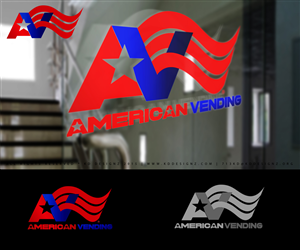 Logo Design by KD Designz for American Vending  | Design: #5486389