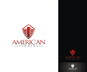 Logo Design by T I K H E - L M W for American Vending  | Design: #5502345