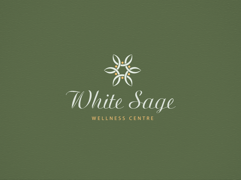 Diseño de Logo por Enzzok para White Sage Wellness Centre | Diseño #5548665