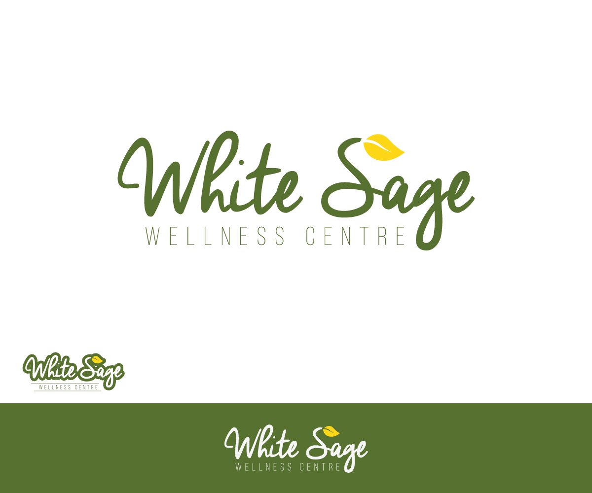 Logo-Design von Azus für White Sage Wellness Centre | Design #5547028