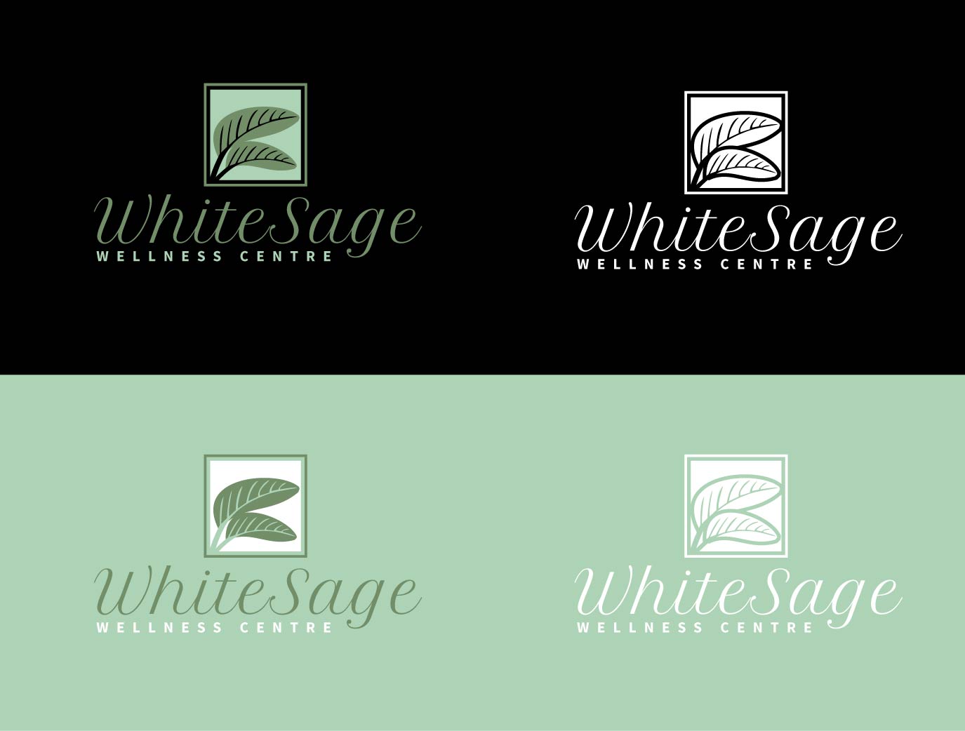 Logo Design by wonderland for White Sage Wellness Centre | Design #5493088