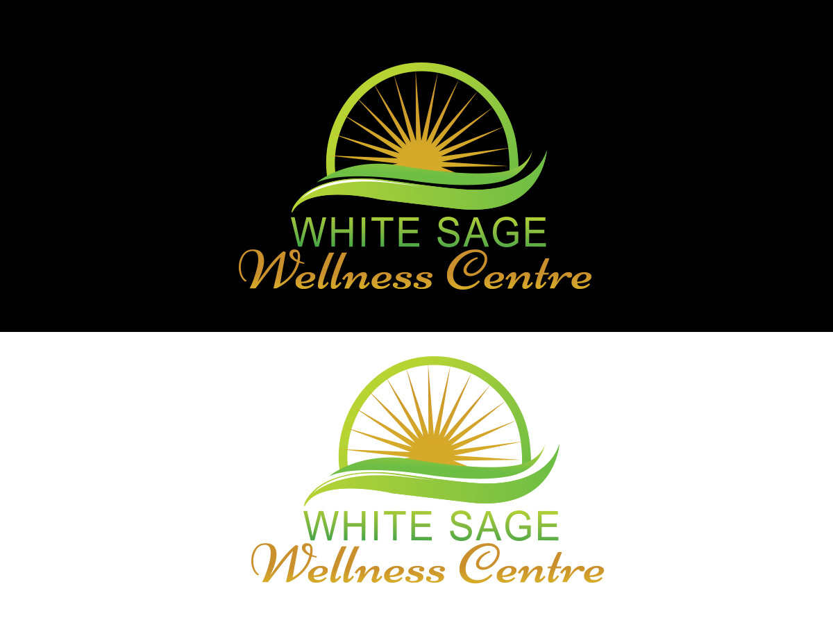 Logo Design by khokon_des for White Sage Wellness Centre | Design #5492511