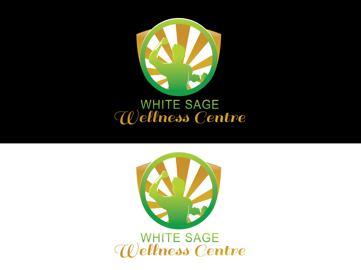 Logo Design by khokon_des for White Sage Wellness Centre | Design #5492513