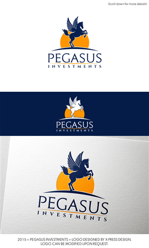 Pegasus Investments | Logo Design by pine design