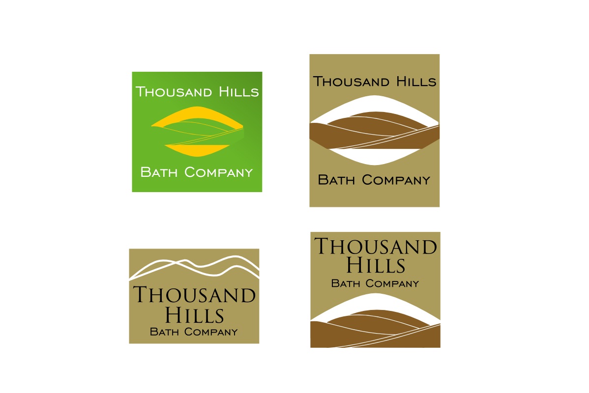 Logo Design by ChinMaya for Thousand Hills Bath Company, LLC | Design #5668521