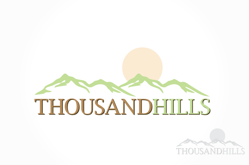 Logo Design by Cyan Designs for Thousand Hills Bath Company, LLC | Design #5522686