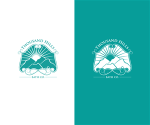 Logo Design by eagle for Thousand Hills Bath Company, LLC | Design #5621049