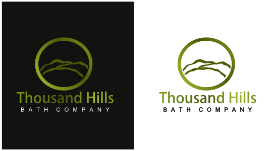 Logo Design by cr8ive for Thousand Hills Bath Company, LLC | Design #5520414