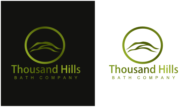 Logo Design by cr8ive for Thousand Hills Bath Company, LLC | Design #5529979