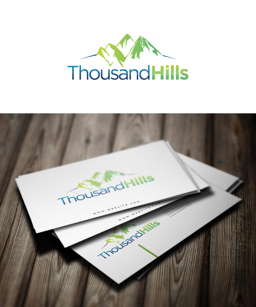 Logo Design by axwa creative for Thousand Hills Bath Company, LLC | Design #5498099