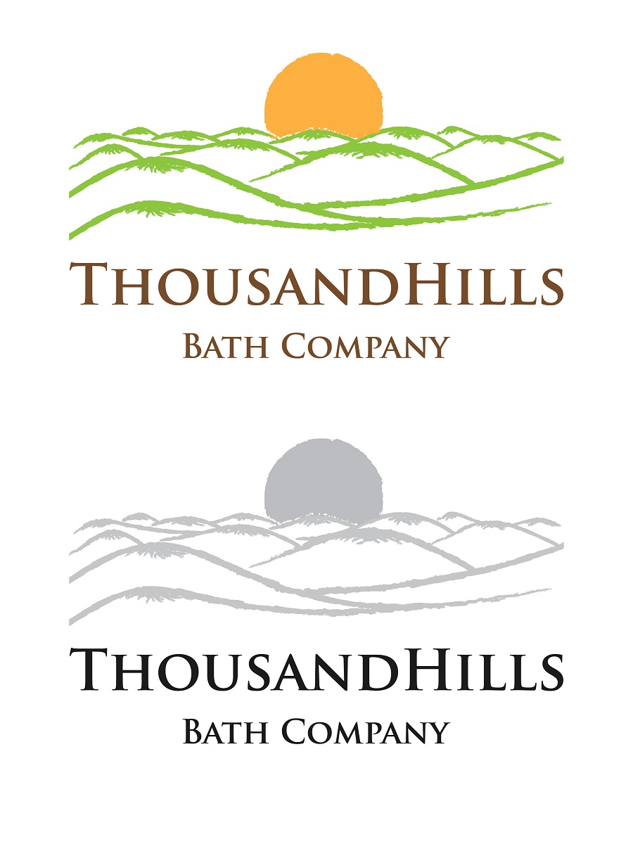 Logo Design by Abiyu for Thousand Hills Bath Company, LLC | Design #5588662