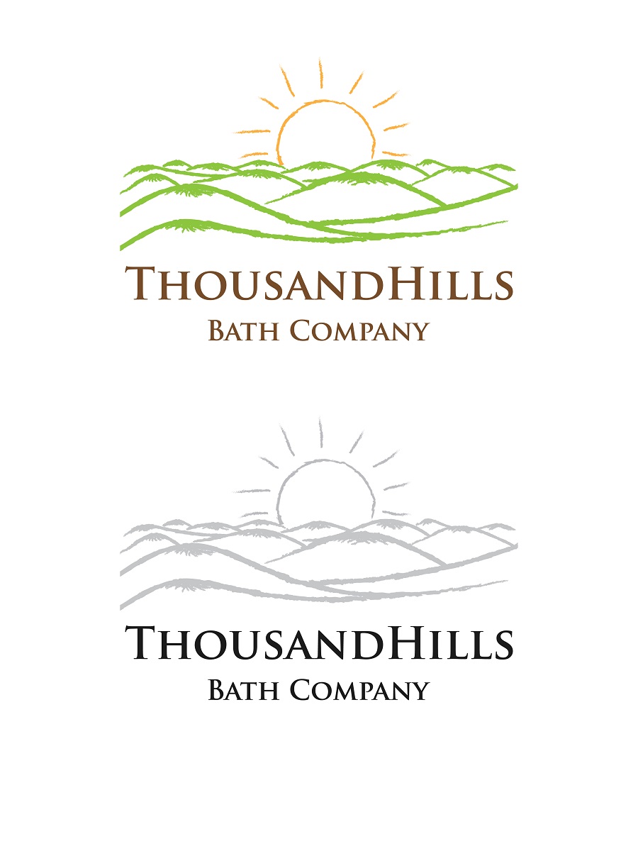 Logo Design by Abiyu for Thousand Hills Bath Company, LLC | Design #5588712