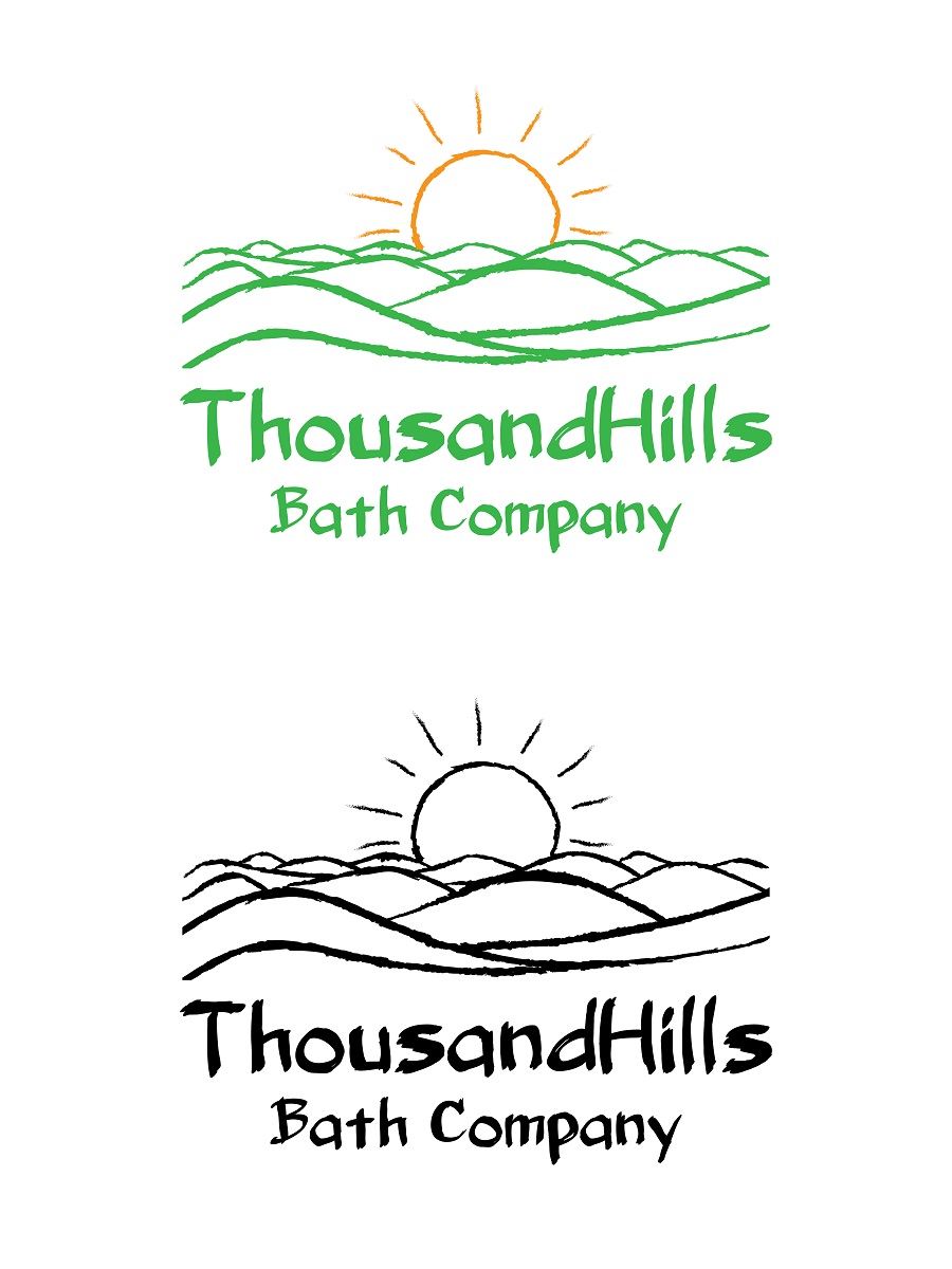 Logo Design by Abiyu for Thousand Hills Bath Company, LLC | Design #5603558