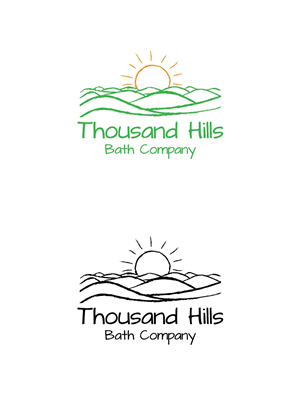 Logo Design by Abiyu for Thousand Hills Bath Company, LLC | Design #5620507