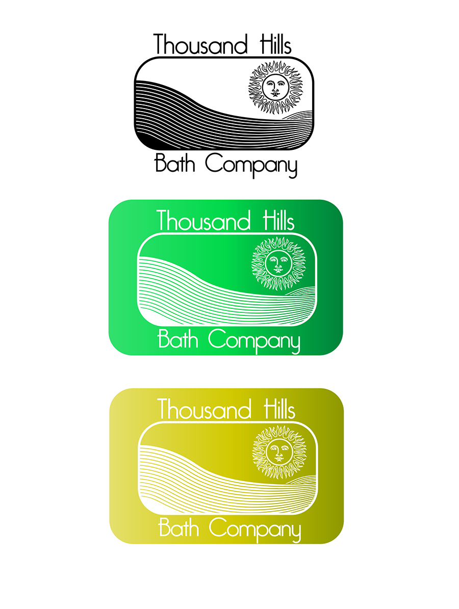 Logo Design by Jacek Zieba-Necek for Thousand Hills Bath Company, LLC | Design #5588707
