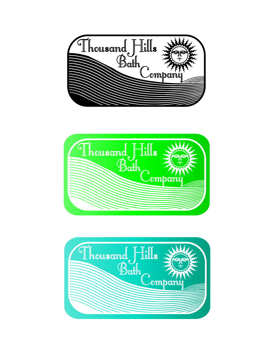 Logo Design by Jacek Zieba-Necek for Thousand Hills Bath Company, LLC | Design #5588732