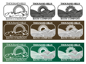 Logo Design by Jacek Zieba-Necek for Thousand Hills Bath Company, LLC | Design: #5605278