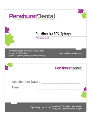 Business Card Design by liaarts