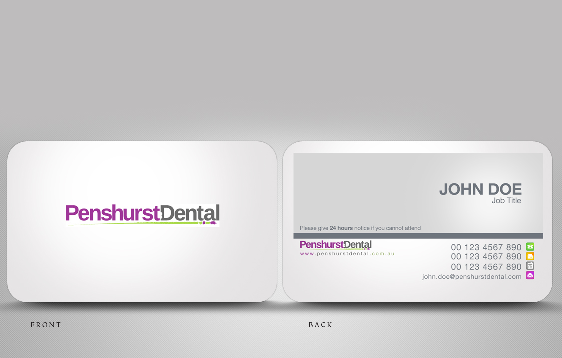 Business Card Design by disign for this project | Design #281968