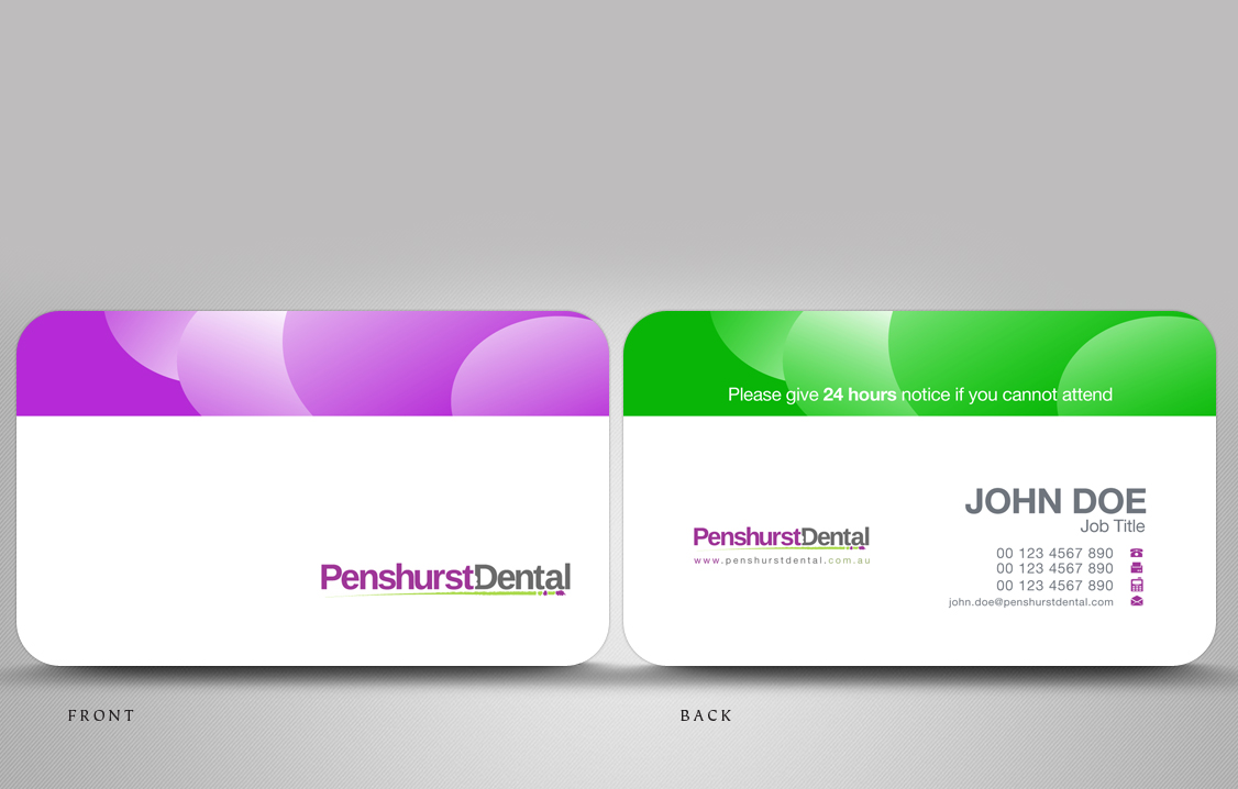 Business Card Design by disign for this project | Design #282328