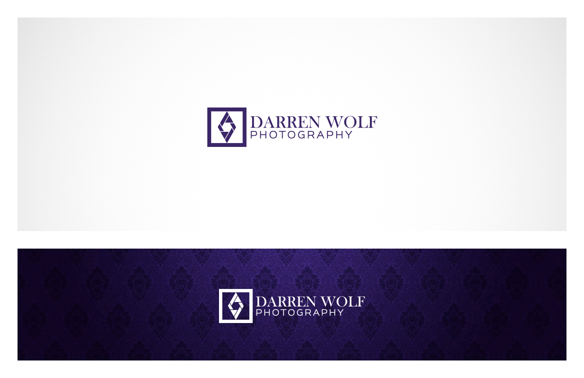 Logo-Design von Silkyluss für Darren Wolf Photography | Design #5521227