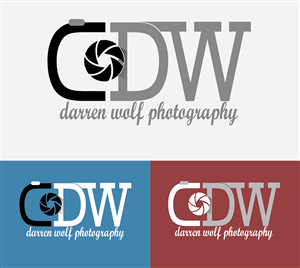 Logo Design by LogomaT for Darren Wolf Photography | Design #5530615